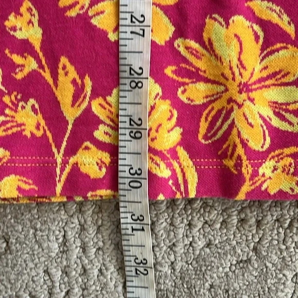 Zara Pink/Yellow Floral Knit Jeweled Shoulder Mini Dress Size Medium - Picture 13 of 15